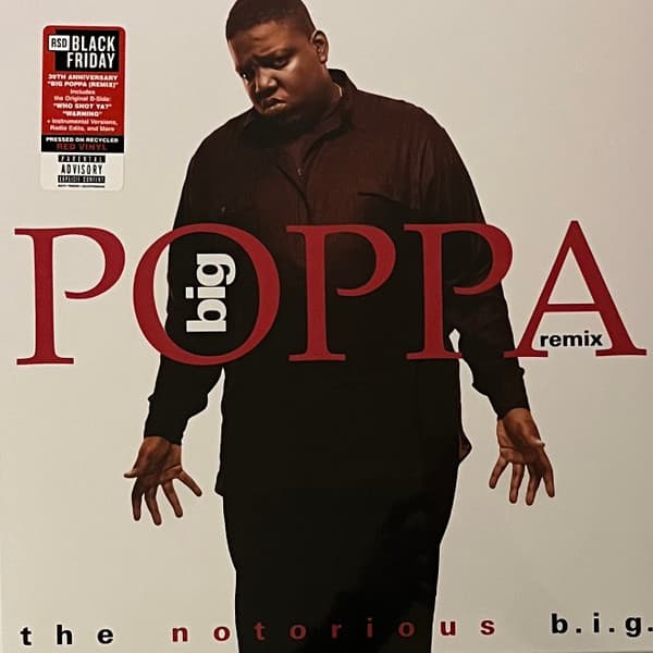 NOTORIOUS B.I.G.,THE – NOTORIOUS B.I.G.,THE – BIG POPPA (REMIX) (140 GR 12" RED-LTD.)