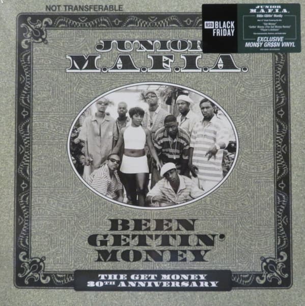 JUNIOR M.A.F.I.A. – JUNIOR M.A.F.I.A. – GETTIN’ MONEY (REMIX) (140 GR 12" GREEN-LTD.)