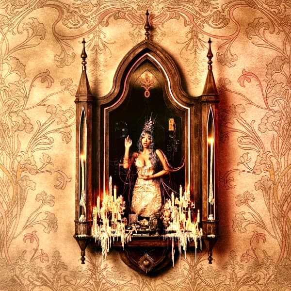 MARTINEZ,MELANIE – MARTINEZ,MELANIE – HADES (140 GR 12" GREEN & YELLOW MARBLED)