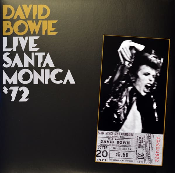 BOWIE,DAVID – BOWIE,DAVID – LIVE IN SANTA MONICA '72