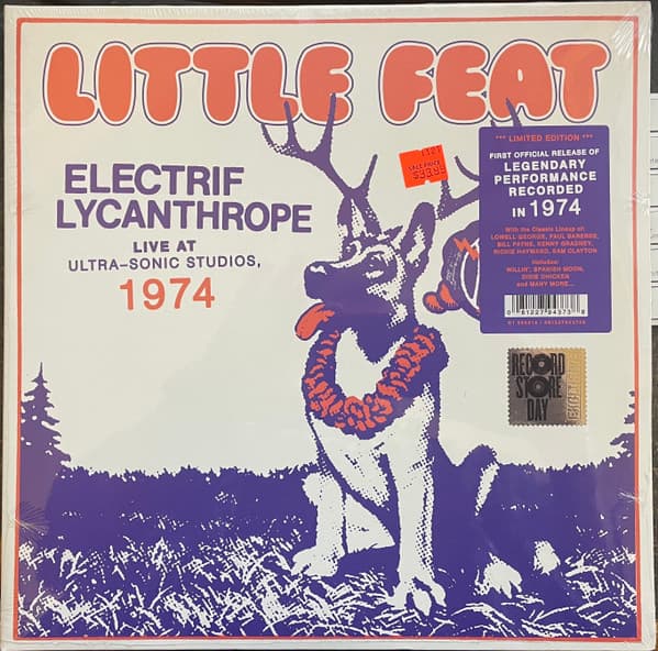 LITTLE FEAT – LITTLE FEAT – ELECTRIF LYCANTHROPE - LIVE 1974 (180 GR 12")