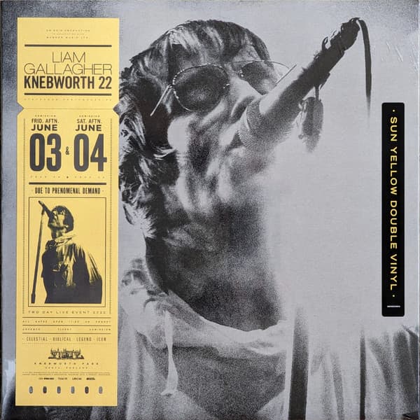 GALLAGHER,LIAM – GALLAGHER,LIAM – KNEBWORTH 22 (140 GR 12" YELLOW-LTD.)
