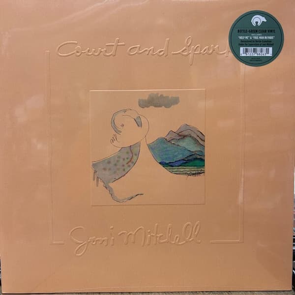 MITCHELL,JONI – MITCHELL,JONI – COURT AND SPARK (140 GR 12" COLOUR-RETAILER-LTD.)