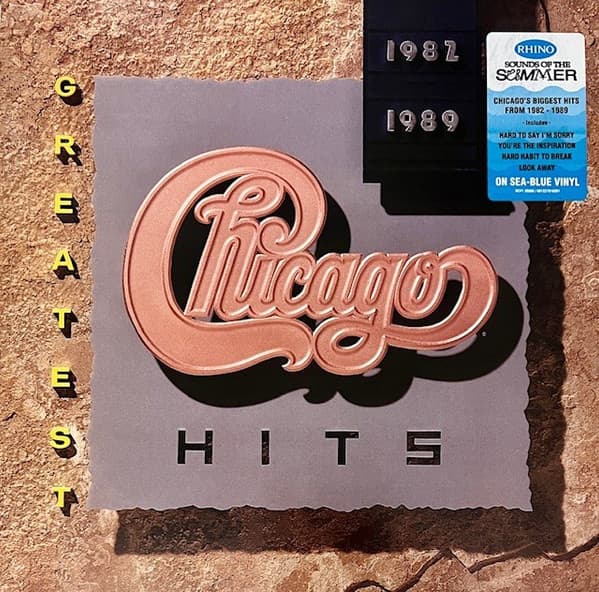 CHICAGO – CHICAGO – GREATEST HITS 1982-1989 (140 GR 12" BLUE-LTD.)
