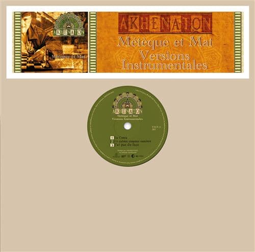 AKHENATON – AKHENATON – MÉTEQUE ET MAT INSTRUMENTALS (140 GR 12")