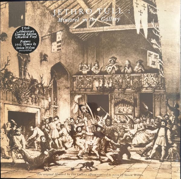 JETHRO TULL – JETHRO TULL – MINSTREL IN THE GALLERY (140 GR 12" COLOURED-LTD.)