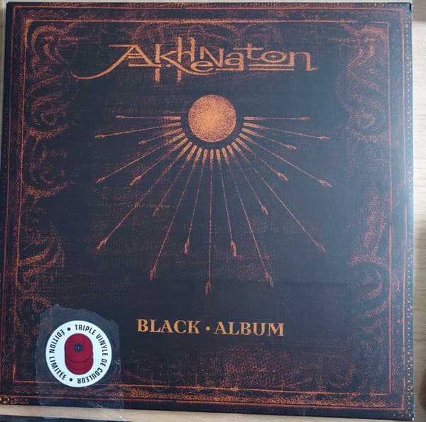 AKHENATON – AKHENATON – BLACK ALBUM (140 GR 12")